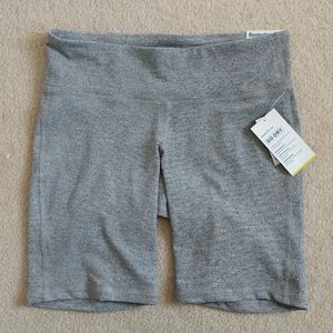 Nwt on medium bike shorts in grey